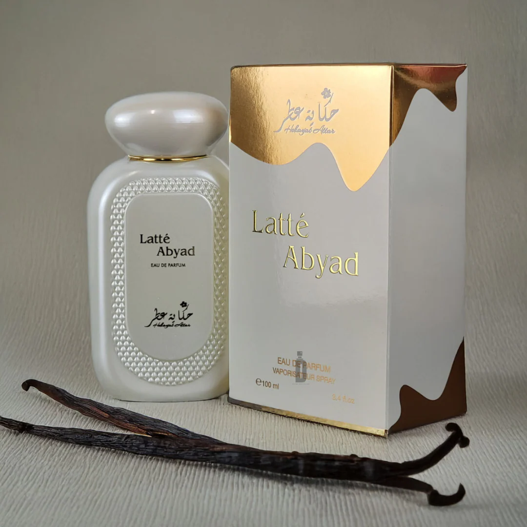 Latte Abyad 100ml EDP - Hekayat Attar - Image 2